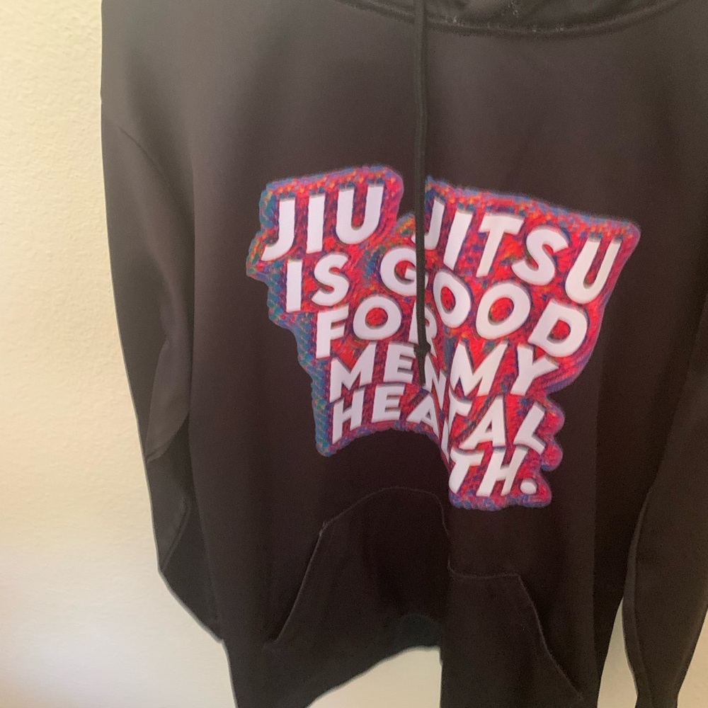 Black Jiu Jitsu Graphic Hoodie